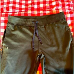 Under Armour dark green sweatpants